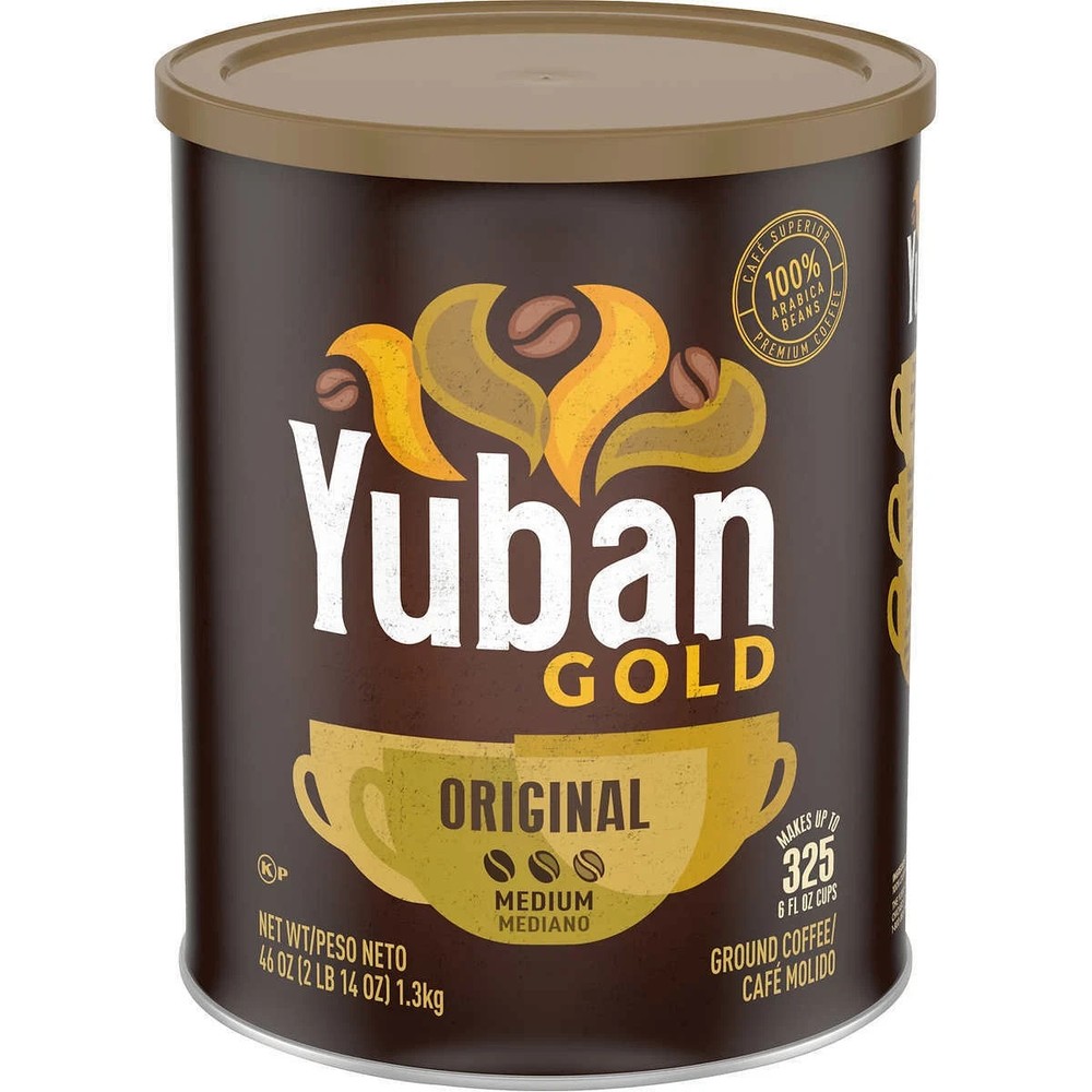 Yuban Gold Coffee – Original Medium Roast Ground Coffee ( 1 Pack, 46 oz ) 2027
