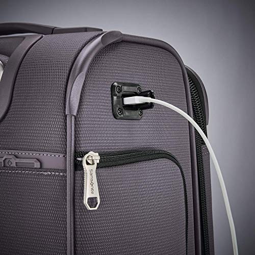 SAMSONITE SOLYTE DLX SOFTSIDE EXPANDABLE SPINNER WHEELS CARRY-ON 20" - GREY