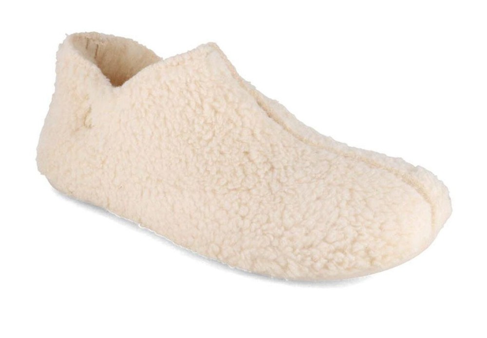 Thies Women Cotton Slipper Boots 'Love', crudo