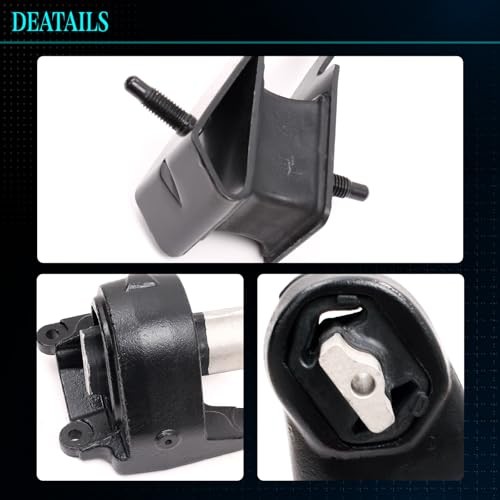 3PCS,Engine Motor Mount & Trans Mount Compatible 2012-2017 Wrangler for Jeep