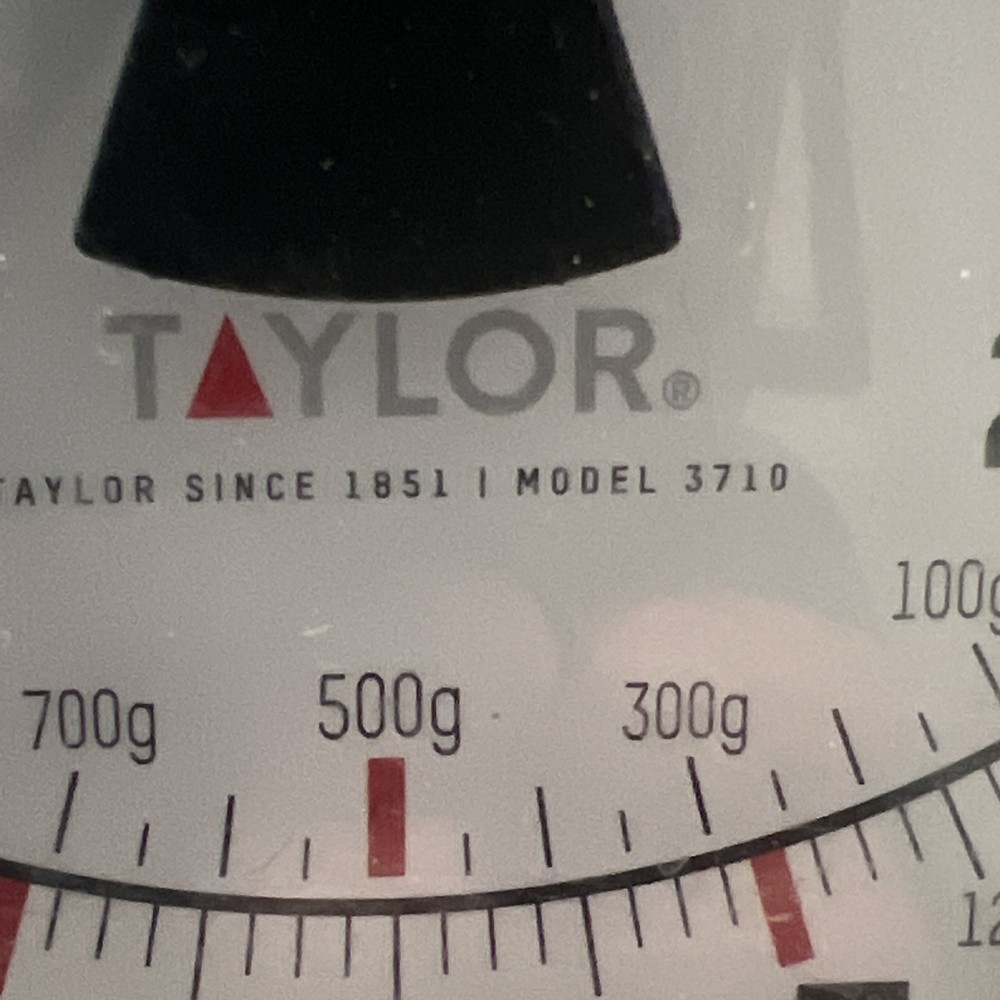 Taylor Stainless Steel Kitchen Scale 11lbs Capacity