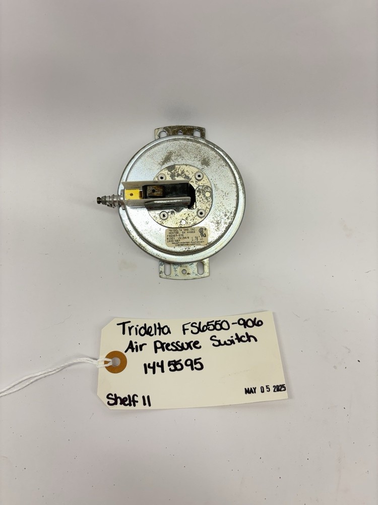 TRIDELTA FS6008-311 Air Pressure Switch 42-21582-11 BIN (ECA