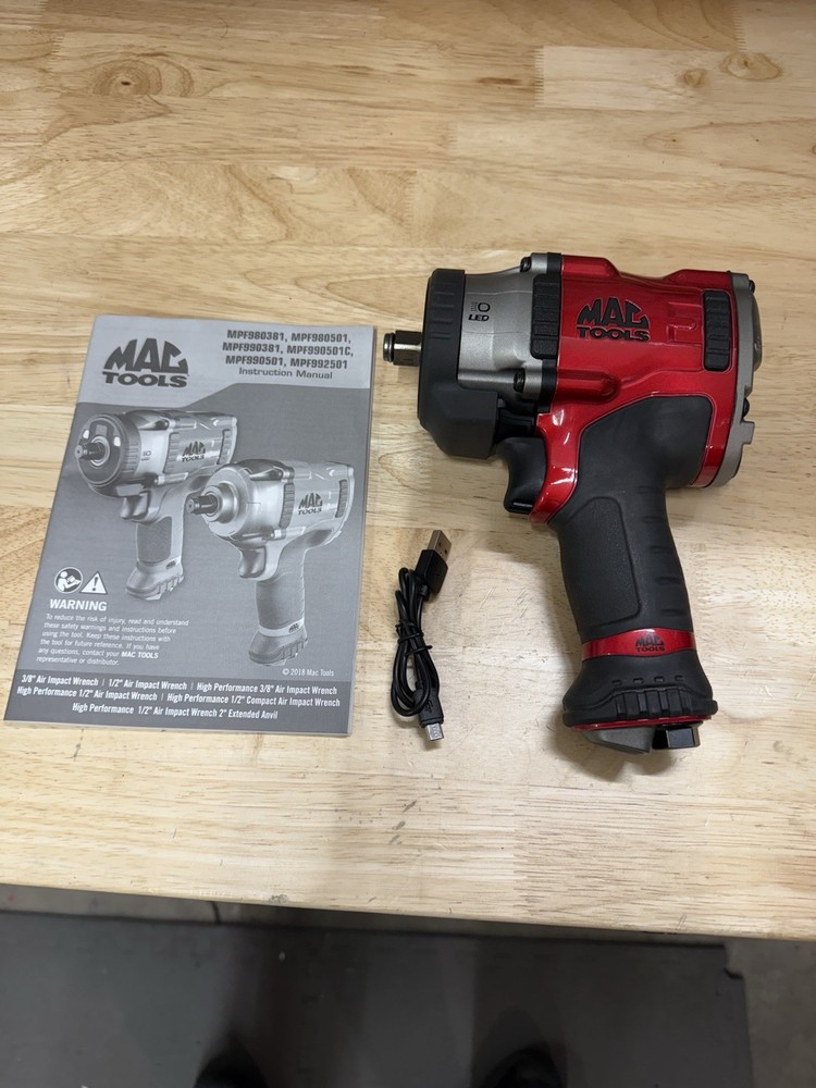 Mac Tools MPF990501 High Performance 1/2” Drive Air Impact Wrench