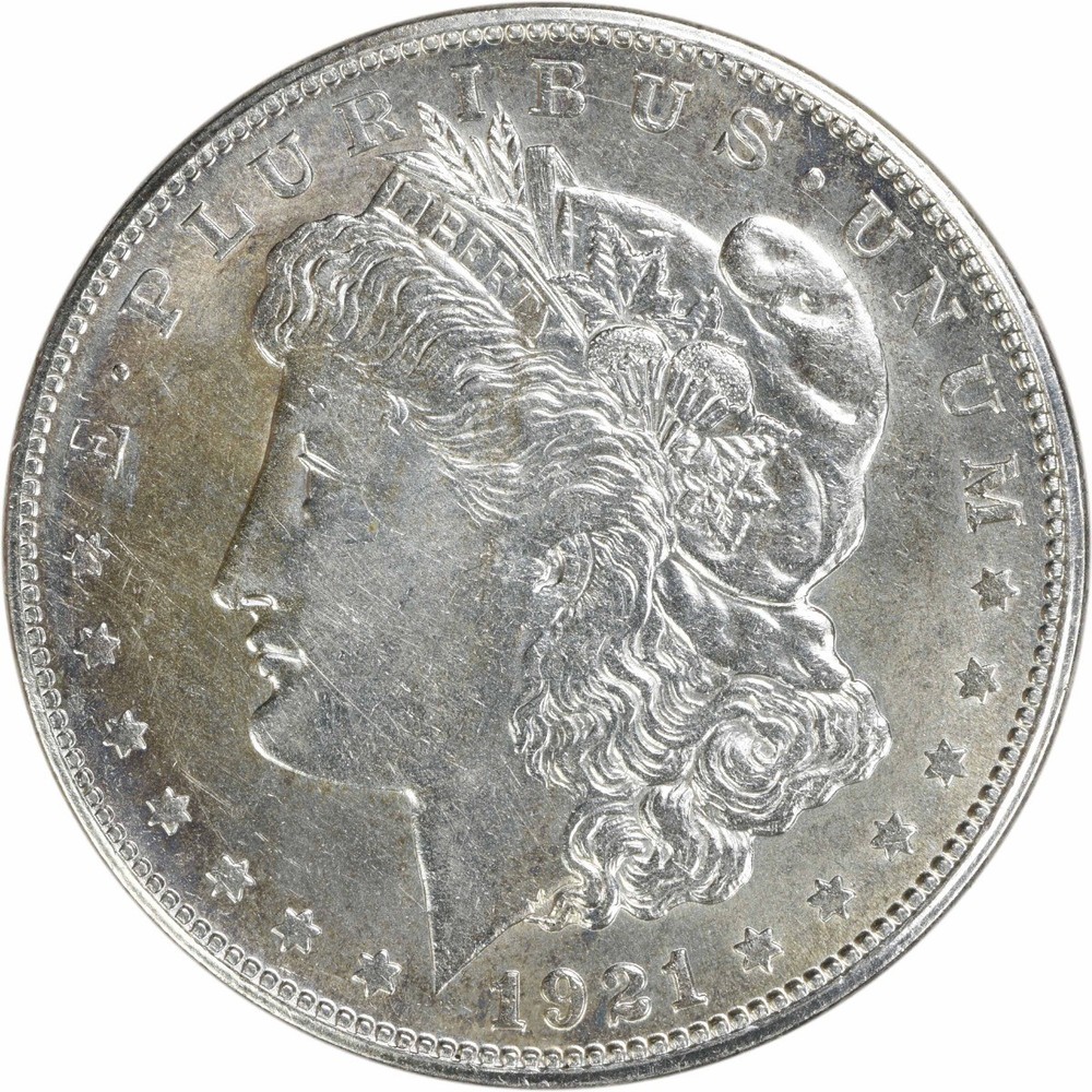 1921-S Morgan Silver Dollar BU Uncertified #511
