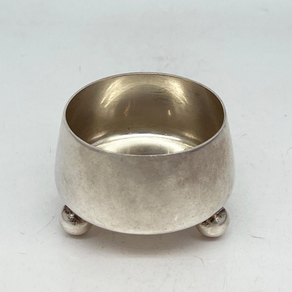 Antique Russian 84 Silver Salt cellar Moscow 2 artel