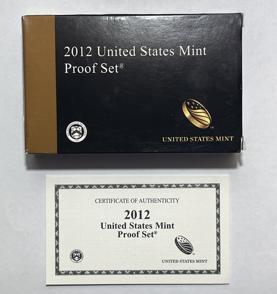 2012-S US Mint Clad 14-Coin Proof Set with OGP & COA