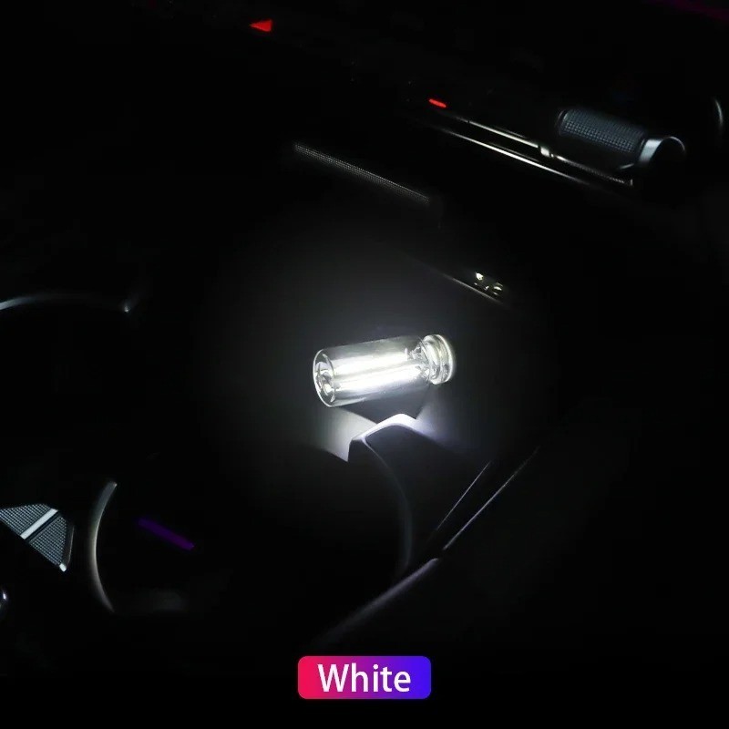 Touch Adjustable Dimmable Mini Car USB Night Light Glass Bottle Lamp Plug & Play