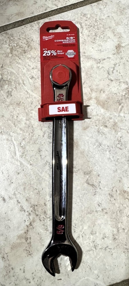Milwaukee Tool 45-96-9420 5/8 In. Sae Combination Wrench