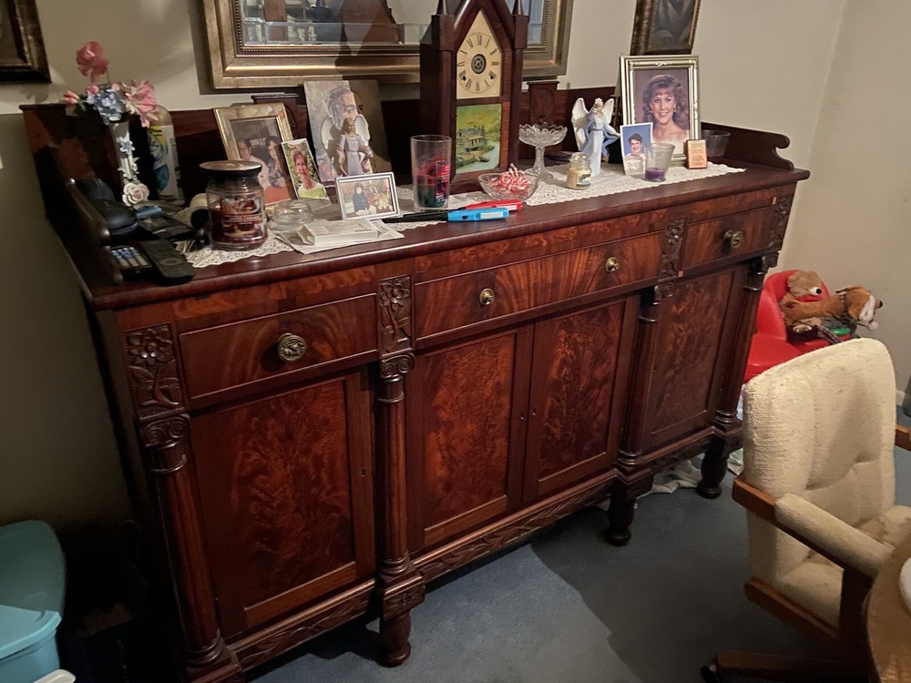 antique sideboard