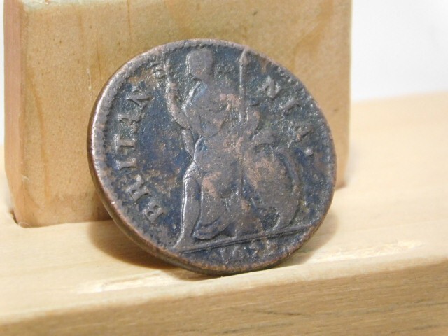 1673 Great Britain Charles II farthing