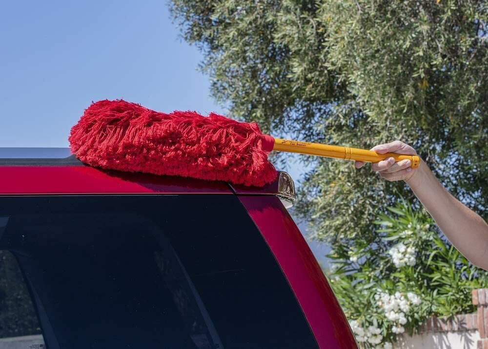 California Car Duster Super Duster with Wooden Handle