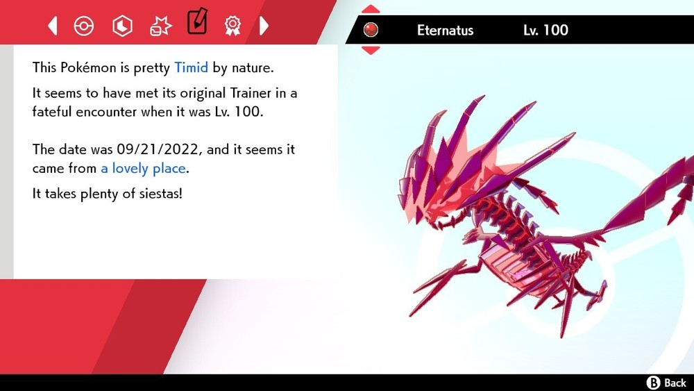 EVENT ✨ SHINY Eternatus ✨ Pokemon Sword and Shield Perfect IV