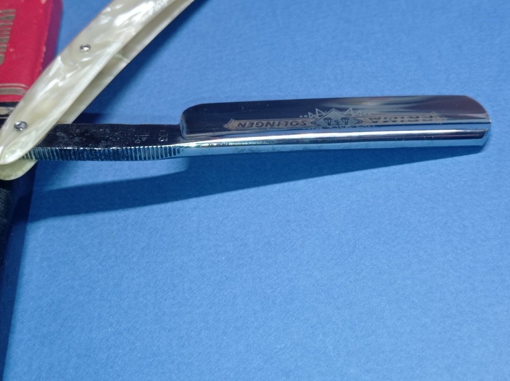 Vintage straight razor Alcoso Solingen