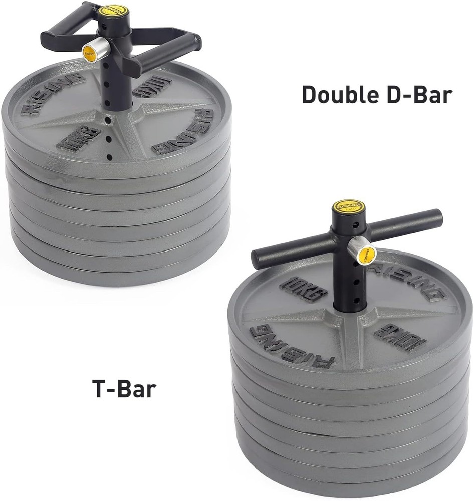 Heavy Duty Adjustable Kettlebell Handle for Olympic Weight Plates