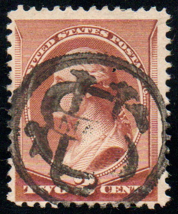 MALACK 210 VF, US mail cancel, great color! v3962