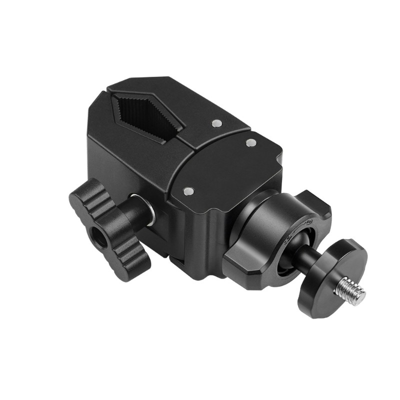 Modifiable Photography Grip With Metal Screw Accommodates Light Stands Tripods