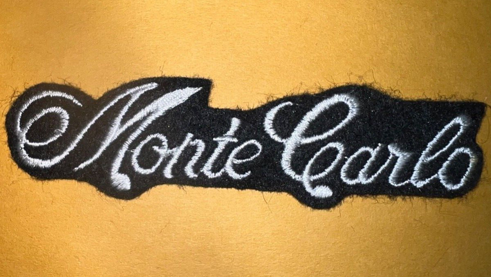 Vintage Monte Carlo patch, Chevrolet Monte Carlo patch, Chevy