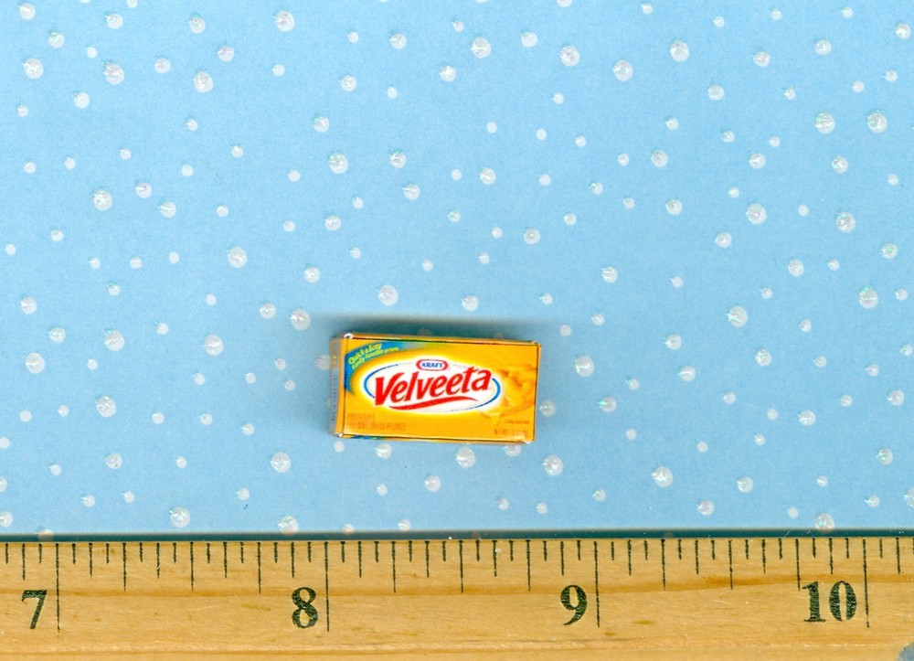 Dollhouse Miniature Size Cheese Box # V