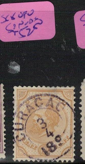 Netherlands Antilles Curacao SC 8 SON CDS VFU (1ecu)