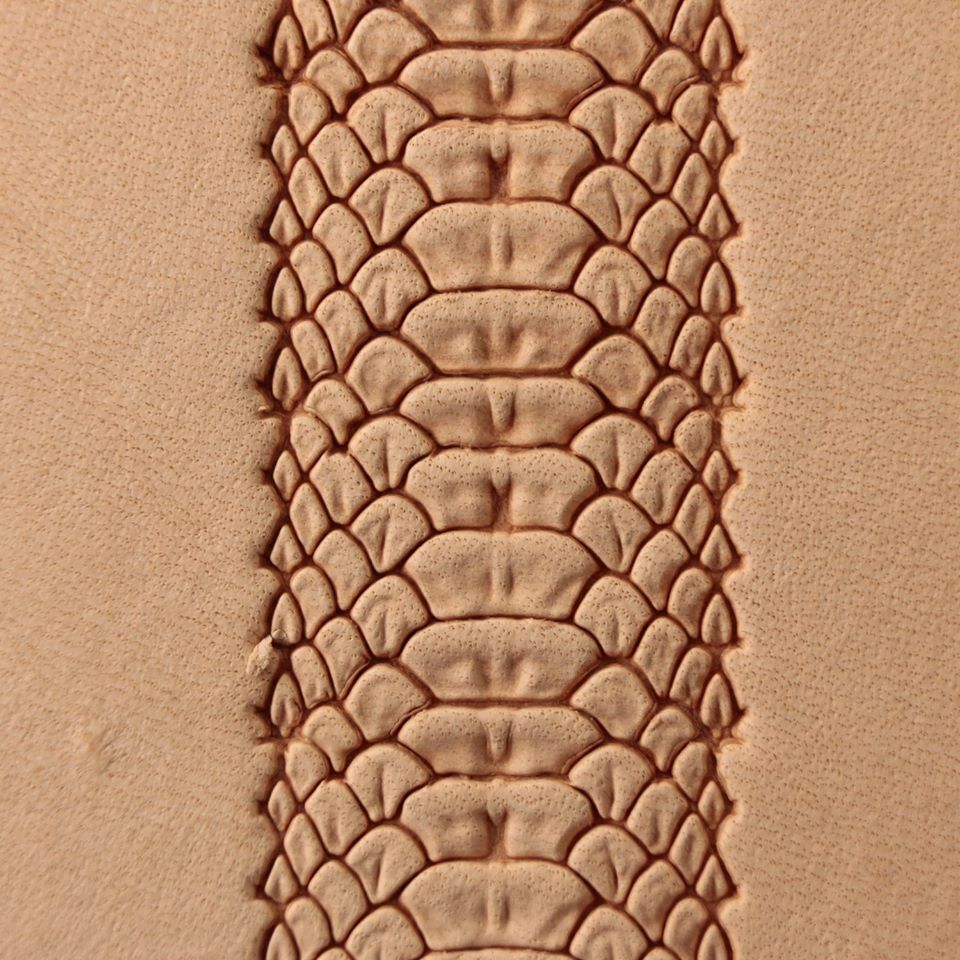 Python Skin Leather stamp tool crafting crafts brass flower stamps #395