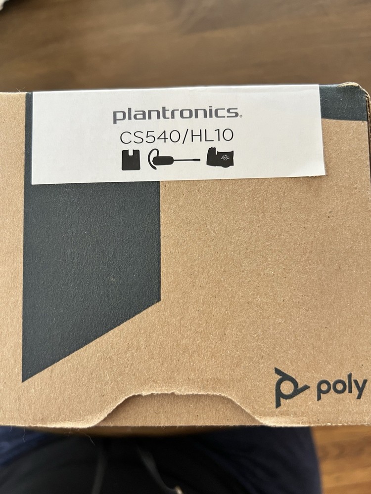 Plantronics CS540/HL10 Wireless Headset System Black