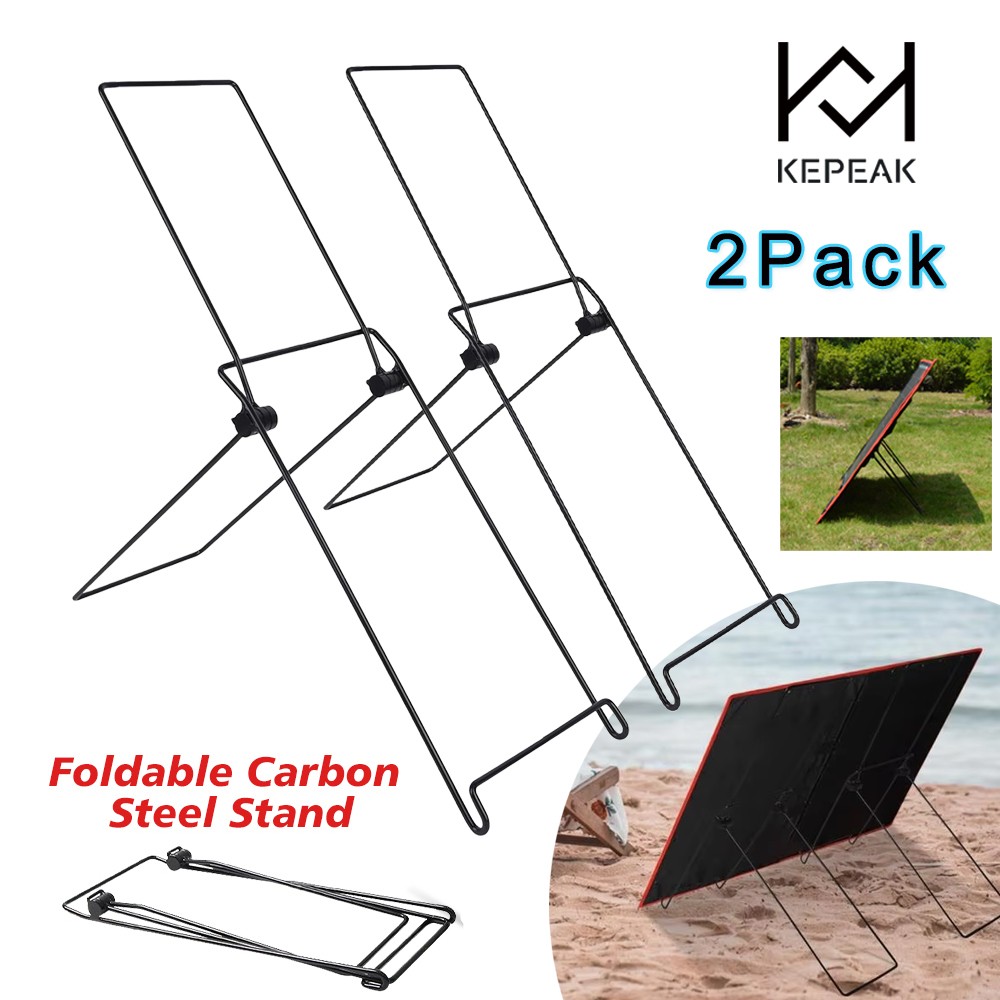 Lightweight Foldable Bracket For Solar Panel Portable Carbon Steel Stand Support