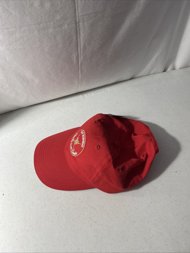 Ray Stevens Charity Golf Classic Adjustable Strap Red Hat “NWT”