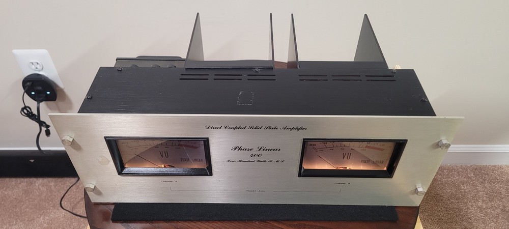 Phase Linear 400 Amplifier. Tested, Works.