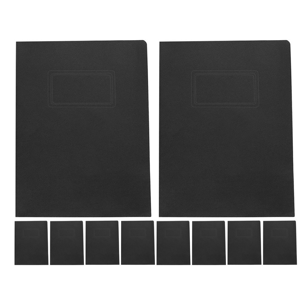 10 Pcs Document Organizer Folder Binder Paper Folders with Pockets