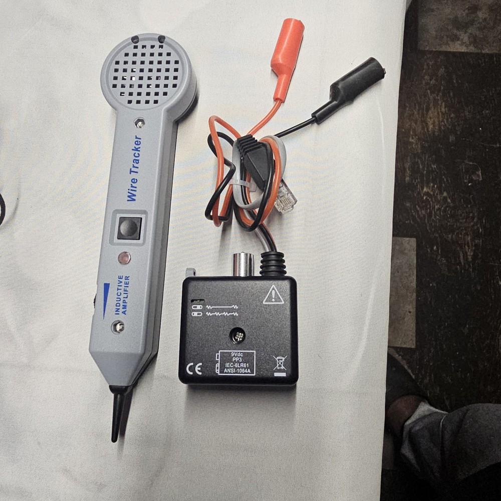 Tempo/Progressive Electronics Tone Sender and Inductive Amplifier (Probe)