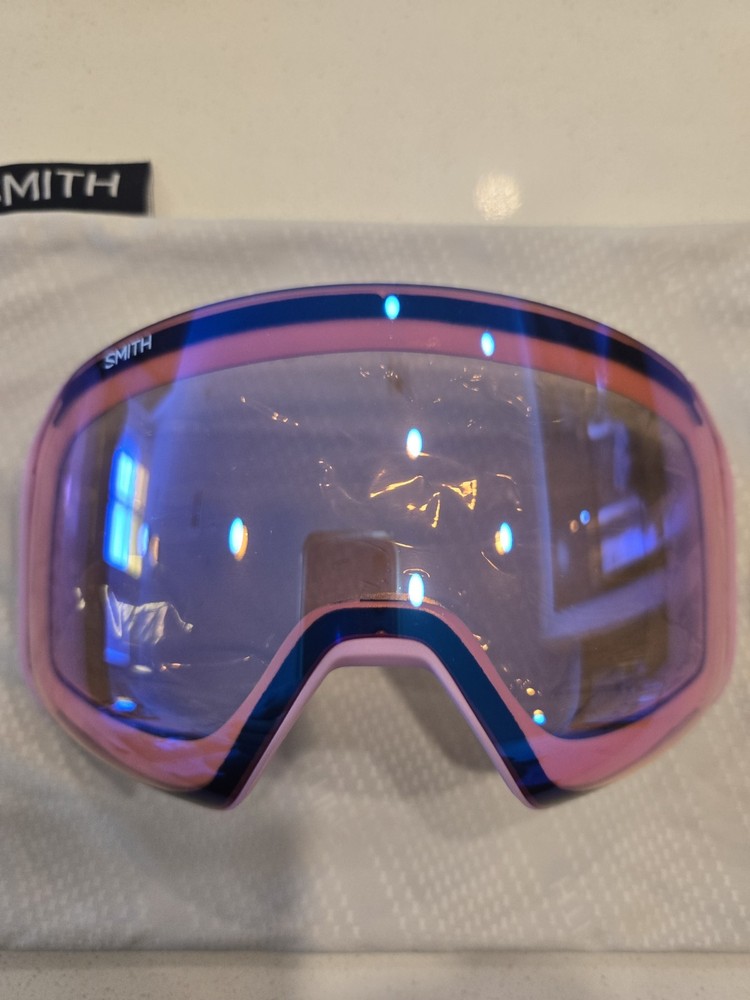 New Smith 4D Mag S Chromapop Storm Blue Sensor Mirror Replacement Goggle Lens