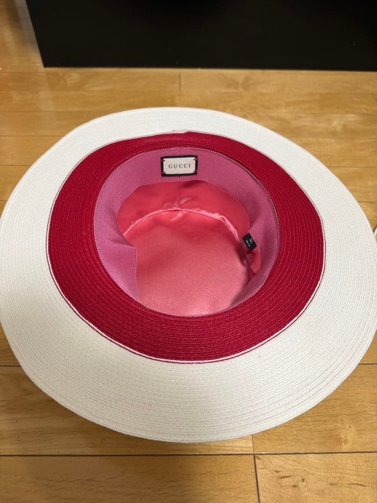 Gucci Hatgucci Papier Wide Brim Hat