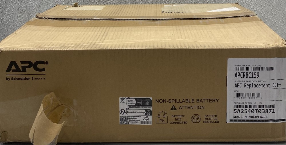 APC Replacement Battery Cartridge 159 APCRBC159