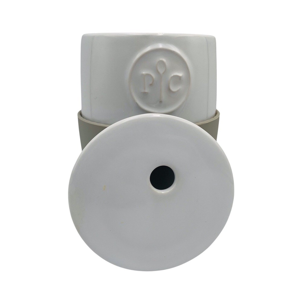 Pampered Chef Egg Cooker Microwave Omelet Maker Ceramic 1529 EUC Quick Breakfast