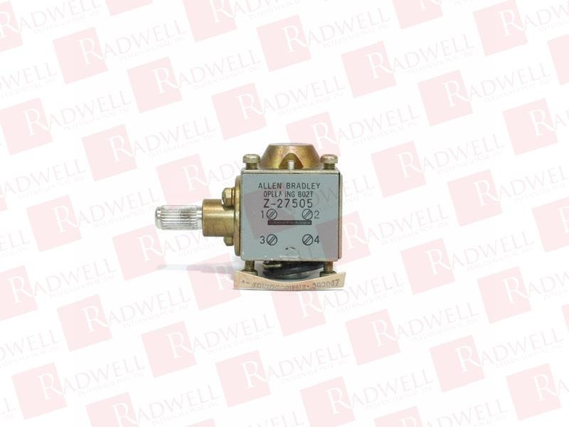 ALLEN BRADLEY Z-27505 / Z27505 (USED)