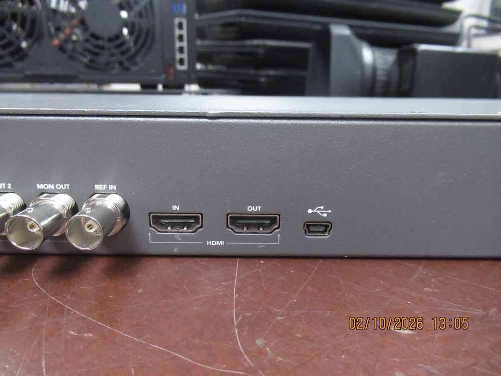 Blackmagic Design HyperDeck Studio 2 HD SSD Recorder via SDI or HDMI