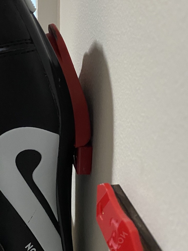 Peloton cycling shoe wall mount holder