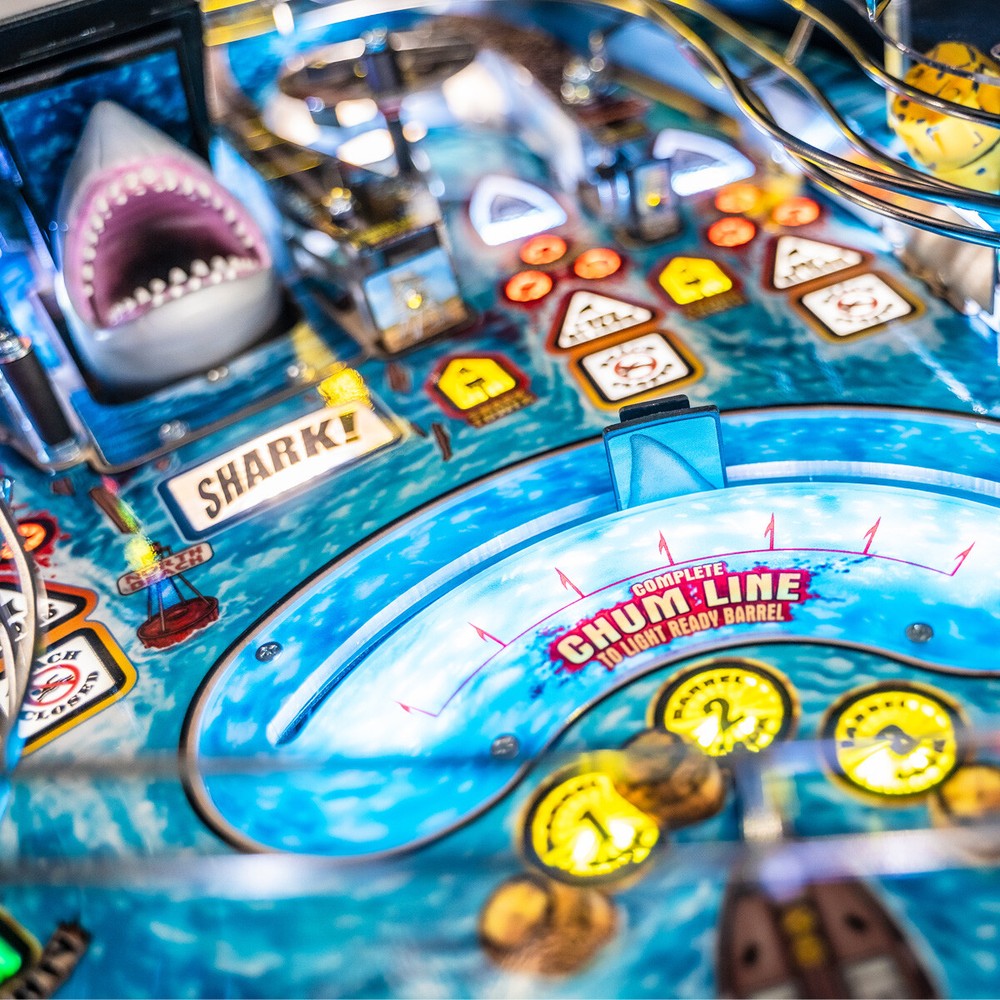 Stern Jaws Premium Pinball Machine