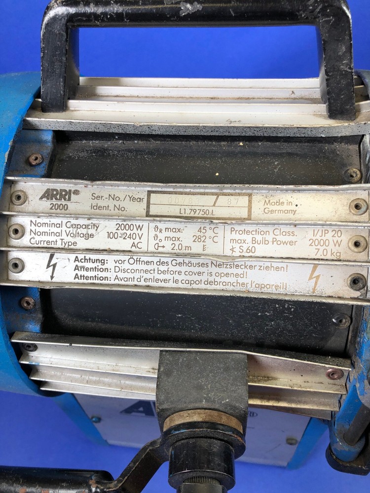 ARRI 2000W Light (PARTS ONLY)