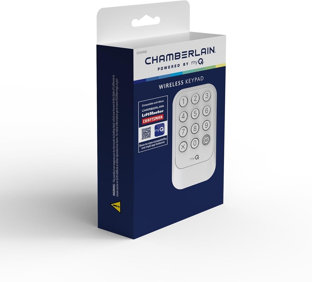 myQ Wireless Garage Door Keypad - Secure, Weather-Resistant Access Solution