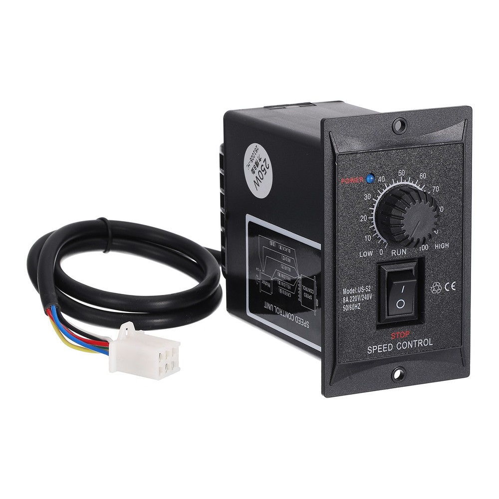 250W AC 220/240V Motor Speed Controller Forward Reverse with B Female Plug