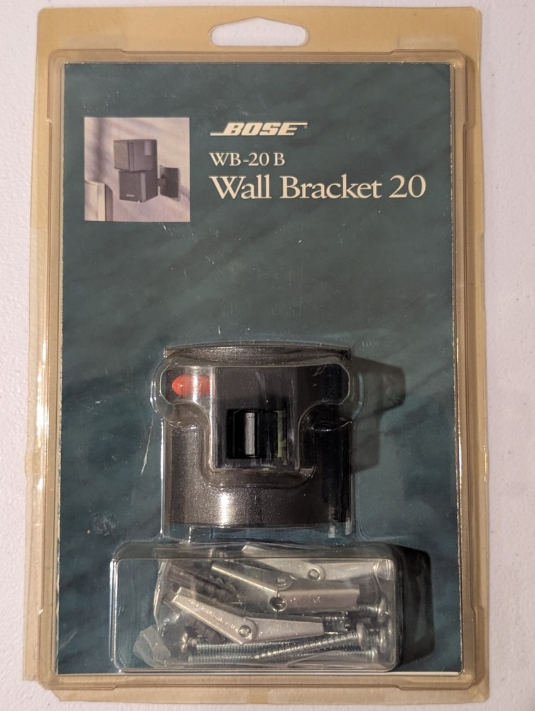 Bose WB-20 B Wall Bracket 20 Lifestyle Home Speaker Mount Black NEW