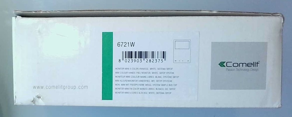 Comelit 6721W Station Door Communication Intercoms - White (Two to choose from)