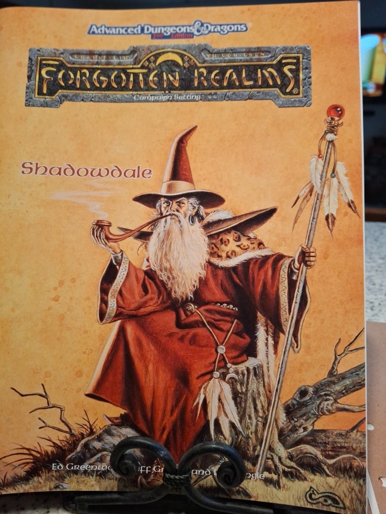 AD&D Dungeons & Dragons Forgotten Realms Campaign Setting Box (Complete)