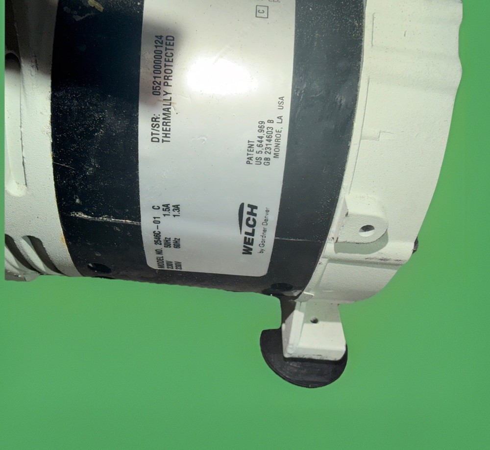 WELCH 2546C-01 Piston Vacuum Pump