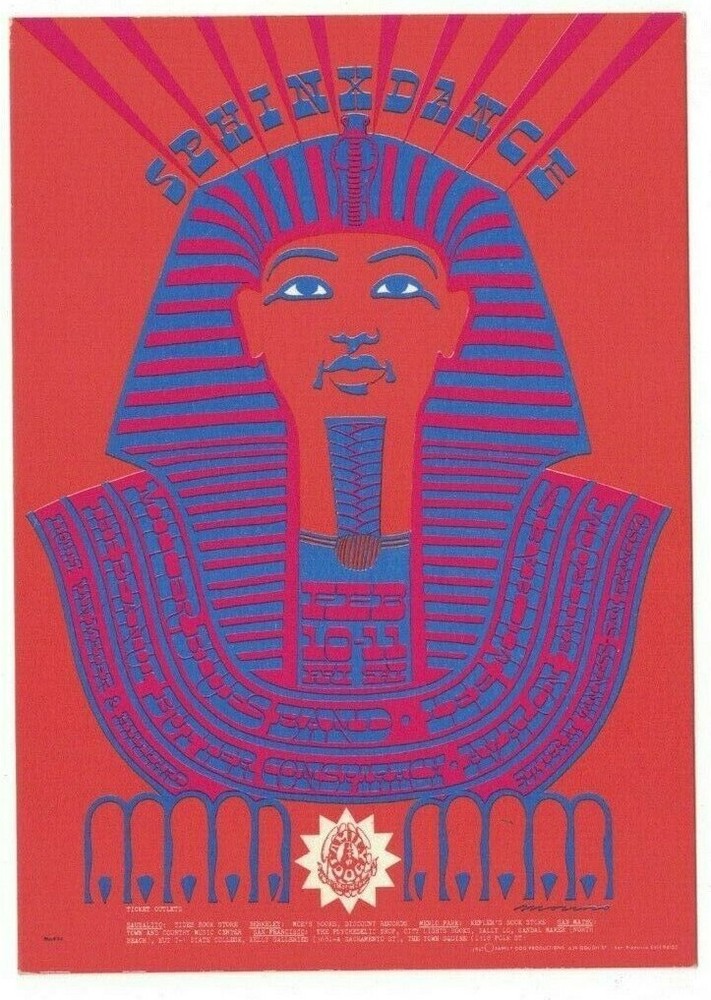 MILLER BLUES BAND L MICHAELS 1967 AVALON BALLROOM GRAHAM POSTCARD FD-47 NICE B-7