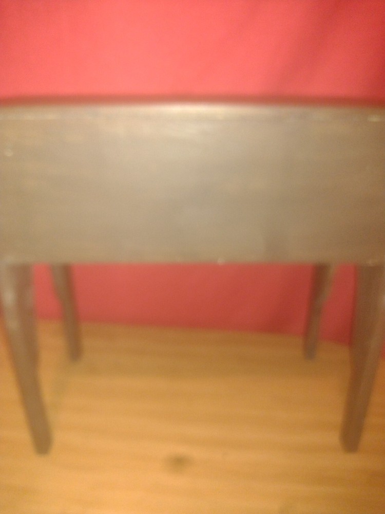 Antique Small Wooden One Drawer Table Chest.