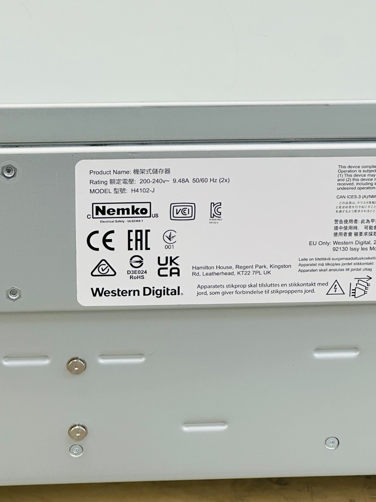 HGST H4102-J Ultrastar Data Hard Drive Enclosure Storage Array - FREE SHIPPING