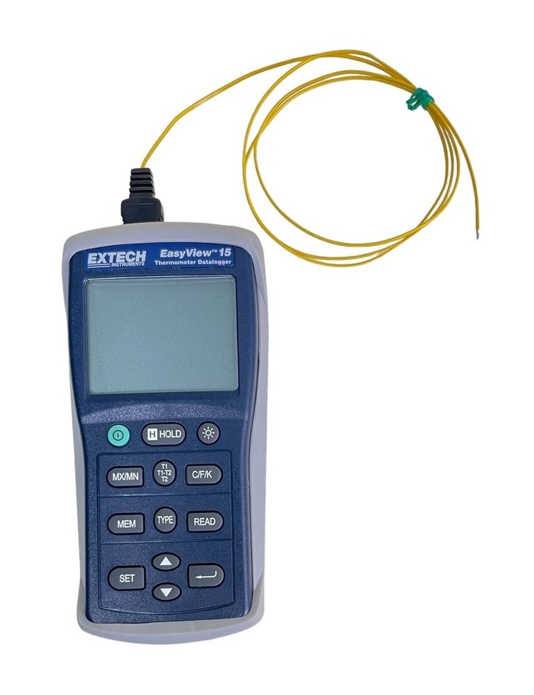 EXTECH INSTRUMENTS EasyView 15 Thermometer Datalogger - Tested