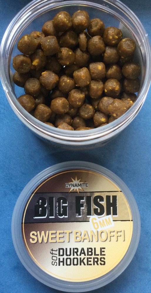 DYNAMITE BAITS BIG FISH SOFT DURABLE HOOKERS in 6mm - FISHING BAIT